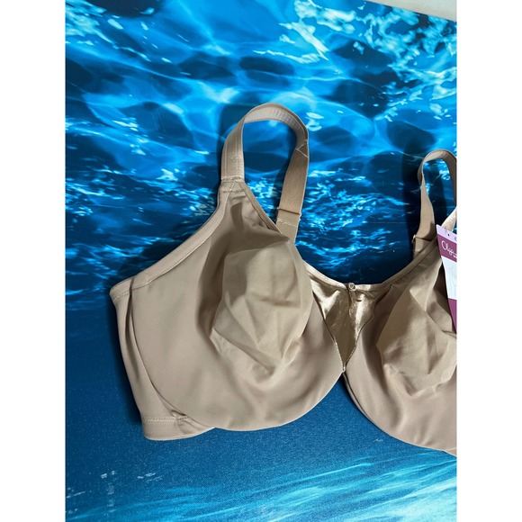 👙Olga by Warners Signature Support Full Coverage Bra Tan 42D OGW2511UU52015 - Picture 2 of 12